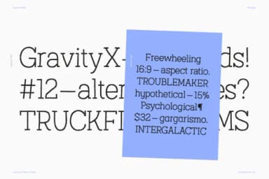 Austral Slab Textures by antipixel — Slab Serif Font — thumbnail 6