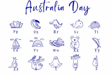Australia Day by Suphitchaya — Dingbats Font — thumbnail 3