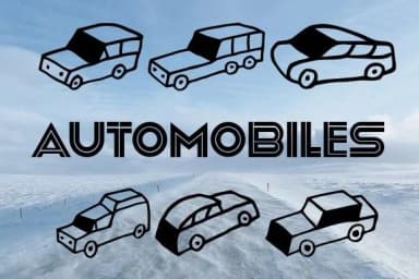 Automobiles by vladimirnikolic — Dingbats Font — thumbnail 1