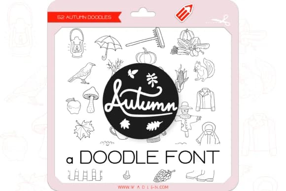 Autumn by WADLEN — Dingbats Font