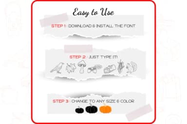 Autumn by WADLEN — Dingbats Font — thumbnail 4