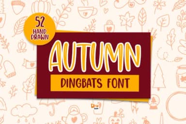 Autumn by Doll Tag Clothing — Dingbats Font — thumbnail 1