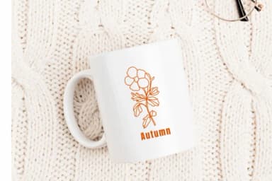 Autumn Flowers by Suphitchaya — Dingbats Font — thumbnail 7