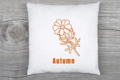 Autumn Flowers by Suphitchaya — Dingbats Font — thumbnail 8