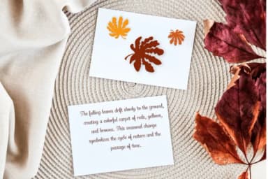 Autumn Leaf by PraewDesigns — Dingbats Font — thumbnail 6