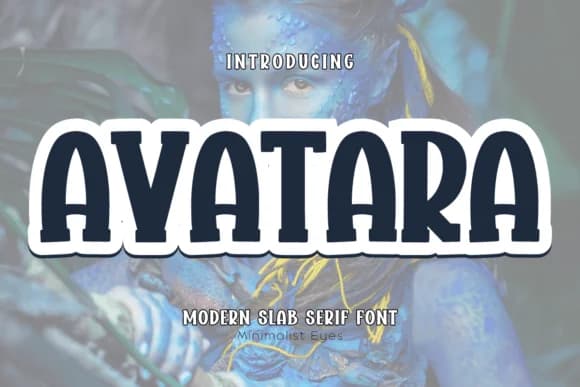 Avatara by Minimalist Eyes — Slab Serif Font