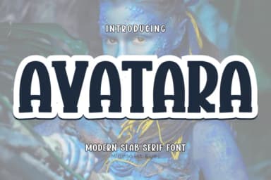 Avatara by Minimalist Eyes — Slab Serif Font — thumbnail 1