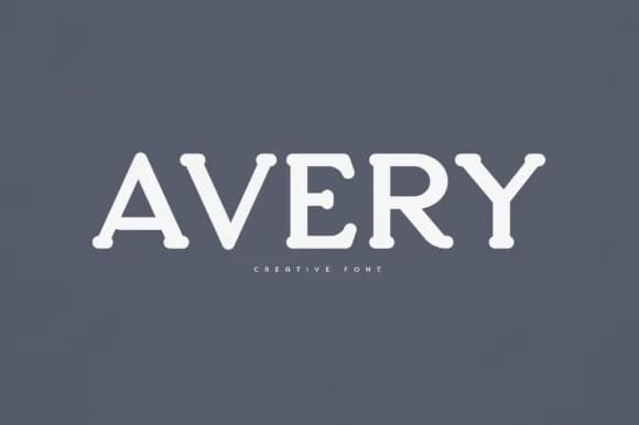 Avery by vladfedotovv — Slab Serif Font