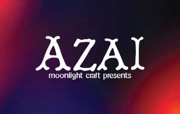 Azai by moonlight craft — Slab Serif Font