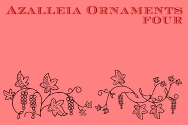 Azalleia Ornaments by Intellecta Design — Dingbats Font — thumbnail 5