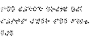 Azalleia Ornaments by Intellecta Design — Dingbats Font — thumbnail 7