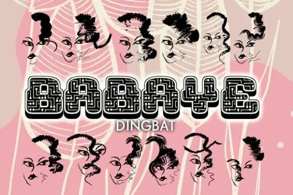 Babaye by vladimirnikolic — Dingbats Font
