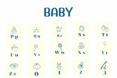 Baby by Ketsarin — Dingbats Font — thumbnail 3