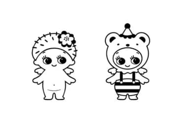 Baby Angels Dingbats by Illustration Ink — Dingbats Font — thumbnail 5