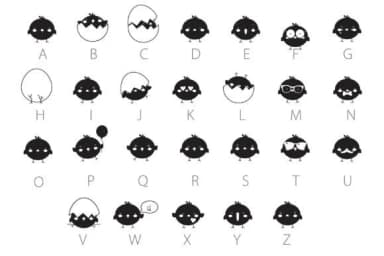 Baby Beakers Dingbats by Illustration Ink — Dingbats Font — thumbnail 4