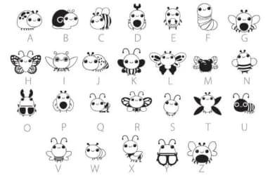 Baby Bug by Illustration Ink — Dingbats Font — thumbnail 3