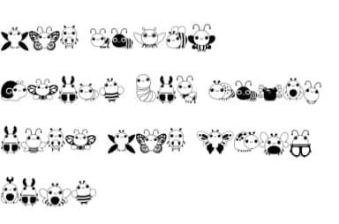 Baby Bug by Illustration Ink — Dingbats Font — thumbnail 8