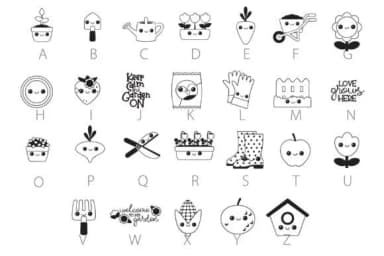 Baby Bug Garden by Illustration Ink — Dingbats Font — thumbnail 3