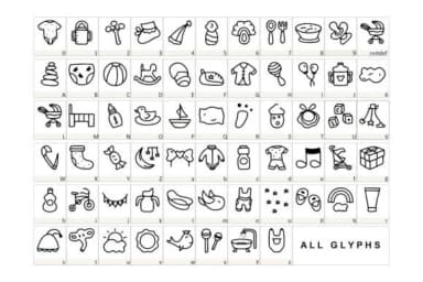 Baby Care by YandiDesigns — Dingbats Font — thumbnail 2