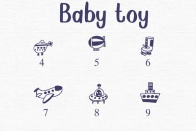 Baby Toy by Sontaya — Dingbats Font — thumbnail 4