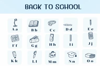 Back to School by Ketsarin — Dingbats Font — thumbnail 2