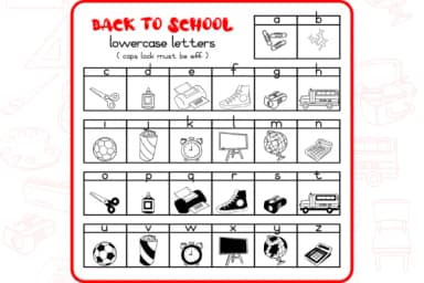 Back to School by WADLEN — Dingbats Font — thumbnail 3