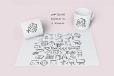 Back to School by WADLEN — Dingbats Font — thumbnail 6