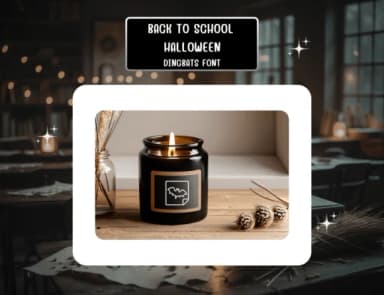 Back to School Halloween by Distiny4919 — Dingbats Font — thumbnail 7