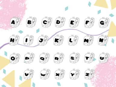 Backpackin by Happy Bamboo — Dingbats Font — thumbnail 2