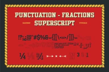 Backway by Drizy Studio — Slab Serif Font — thumbnail 5