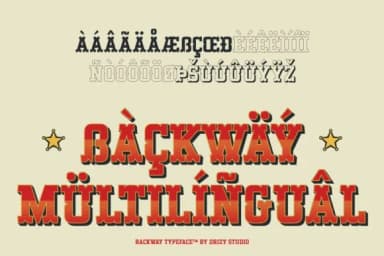 Backway by Drizy Studio — Slab Serif Font — thumbnail 6