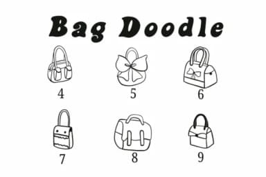 Bag Doodle by Suphitchaya — Dingbats Font — thumbnail 4
