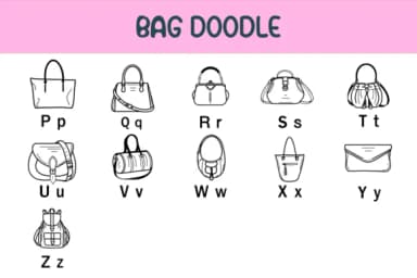 Bag Doodle by Nun Sukhwan — Dingbats Font — thumbnail 3
