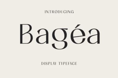 Bagea by yukitacreative — Slab Serif Font — thumbnail 1