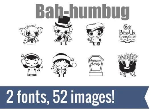 Bah-humbug Dingbats by Illustration Ink — Dingbats Font