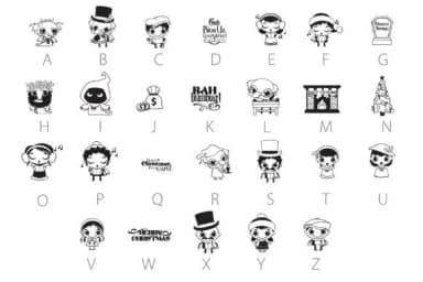 Bah-humbug Dingbats by Illustration Ink — Dingbats Font — thumbnail 3