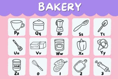 Bakery by Natchuta — Dingbats Font — thumbnail 3