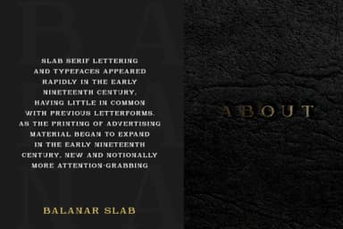 Balanar by Fresti Art — Slab Serif Font — thumbnail 2