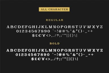 Balanar by Fresti Art — Slab Serif Font — thumbnail 4
