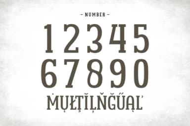 Balanced Happiness by Hendrik (7NTypes) — Slab Serif Font — thumbnail 7