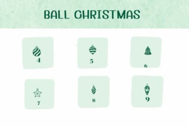 Ball Christmas by Ketsarin — Dingbats Font — thumbnail 4