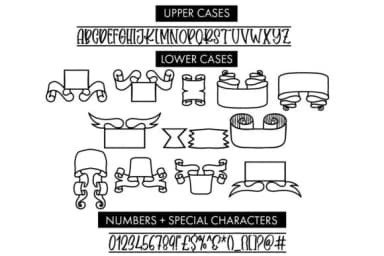 Banner by Freelingdesignhouse — Dingbats Font — thumbnail 2