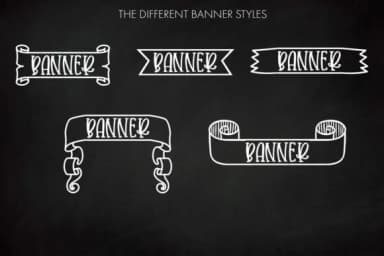 Banner by Freelingdesignhouse — Dingbats Font — thumbnail 4