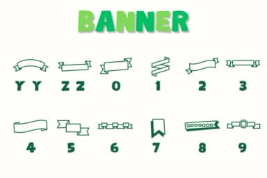 Banner by Chonada — Dingbats Font — thumbnail 4