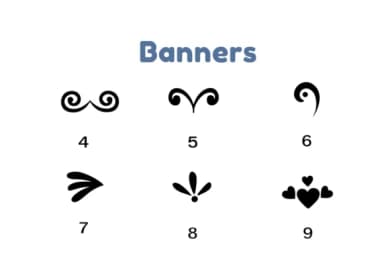 Banners by Nun Sukhwan — Dingbats Font — thumbnail 4