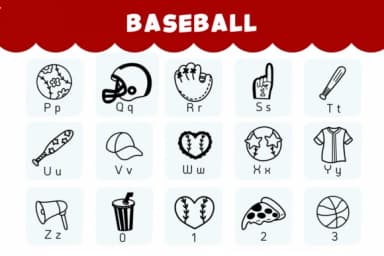 Baseball by Natchuta — Dingbats Font — thumbnail 3