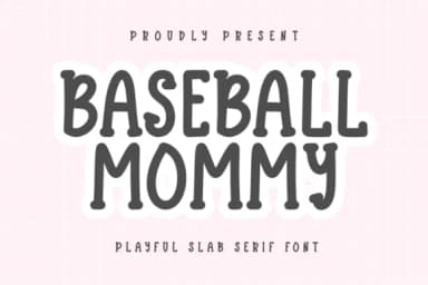 Baseball Mommy by CraftedType Studio — Slab Serif Font — thumbnail 1
