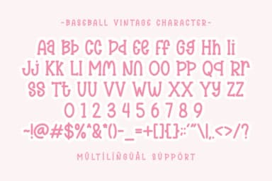Baseball Vintage by CraftedType Studio — Slab Serif Font — thumbnail 2