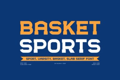 Basket Venpra by qrdesignstd — Slab Serif Font — thumbnail 2