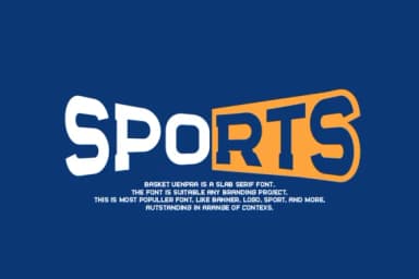 Basket Venpra by qrdesignstd — Slab Serif Font — thumbnail 3